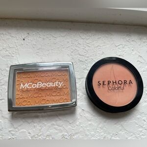 Sephora Colorful Blush and McoBeauty blush bundle